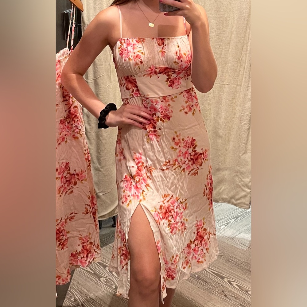 Boutique Floral Midi Sundress